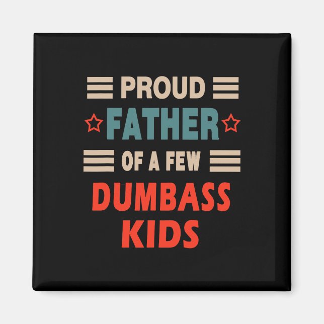 Ljuny Far&# s Day Proud Far i några dubier Magnet (Framsidan)