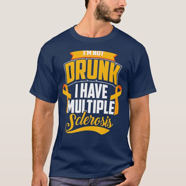 Ljuny Im ej tork Jag har MS Många T Shirt (Framsida)