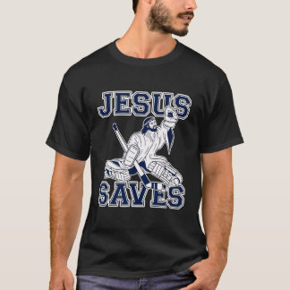 Ljuny Jesus Sparar Ice Hockey Player Sports Game G T Shirt