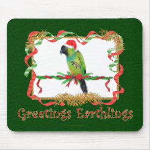 Ljuny jul Mousepad Nanday Conure Parrot Musmatta