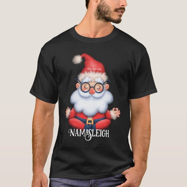 Ljuny Jultomten Namasleigh-jul T Shirt (Framsida)