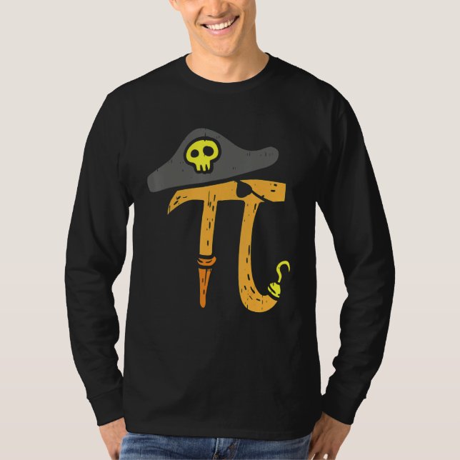 Ljuny Pi Day Rate Pirat Math Geek Boys T Shirt (Framsida)
