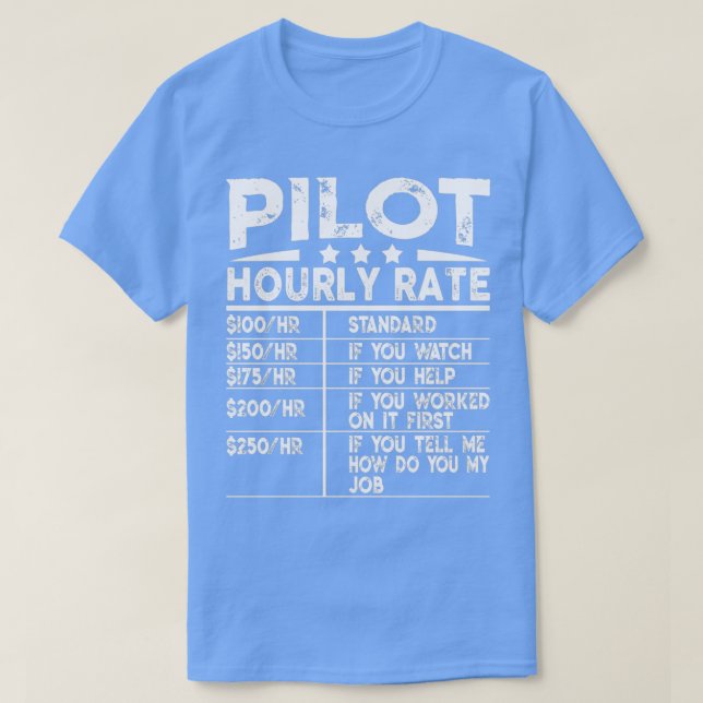 Ljuny Pilot - Timtaxeringsgåva T Shirt (Design framsida)