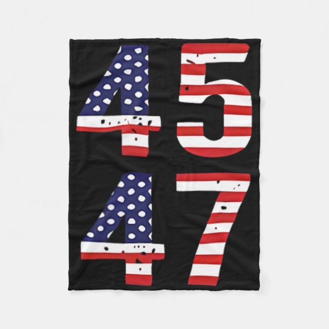 Ljuny Qr President Trump Dance Scan Me Code (på Ba Fleecefilt (Framsidan)