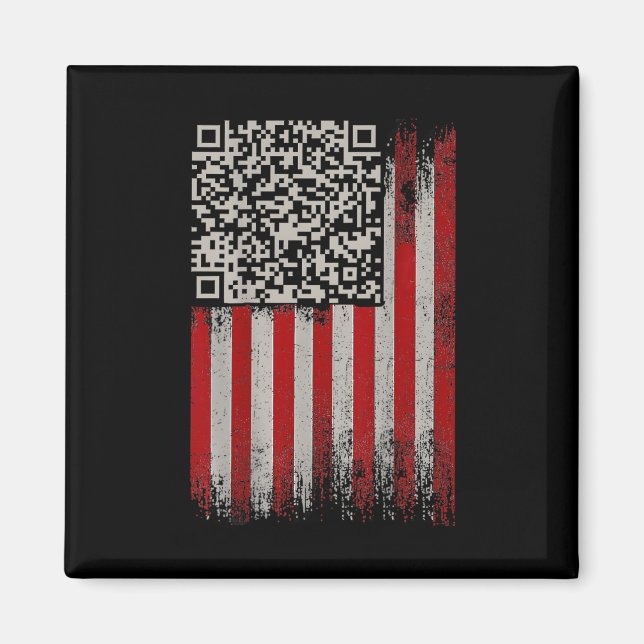Ljuny Qr Trumps Dancing Dance Code Magnet (Framsidan)