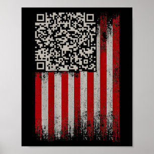 Ljuny Qr Trumps Dancing Dance Code Poster