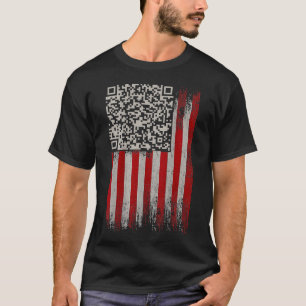 Ljuny Qr Trumps Dancing Dance Code T Shirt