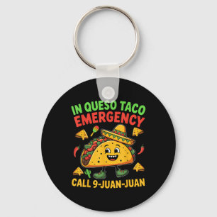Ljuny sa Meme Cinco De Mayo Mexican Taco Fiest Nyckelring