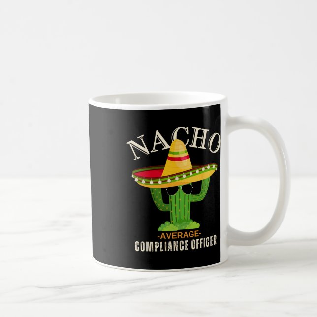 Ljuny Say Vintage Nacho Average Compliance Offi Kaffemugg (Höger)