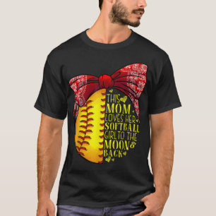 Ljuny Softball Gift Mamma Women Pitcher Catcher Gi T Shirt