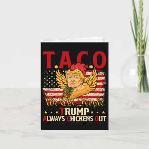 Ljuny Trump Taco Joke Anti Trump Protest Tee 2 Kort