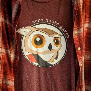 Ljuny Uggla-citat Zero Hoot given Meme Cute Pappa  T Shirt