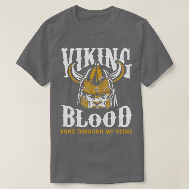 Ljuny Vikings-gåva för en nordlig mytologi Älskare T Shirt (Design framsida)