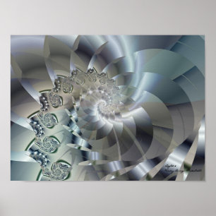 Ljus 2 Abstrakt Art Poster