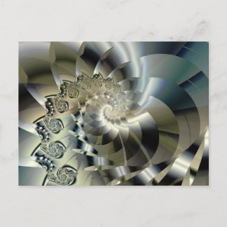 Ljus 2 Nybesökt modern Abstrakt Art Vykort