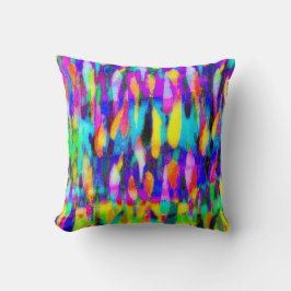 Ljus abstrakt blandning kudde