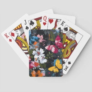 Ljus Abstrakt Fjärilsflykt (2) Casinokort
