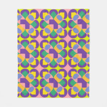 Ljus abstrakt geometrisk mönster i djärva färger