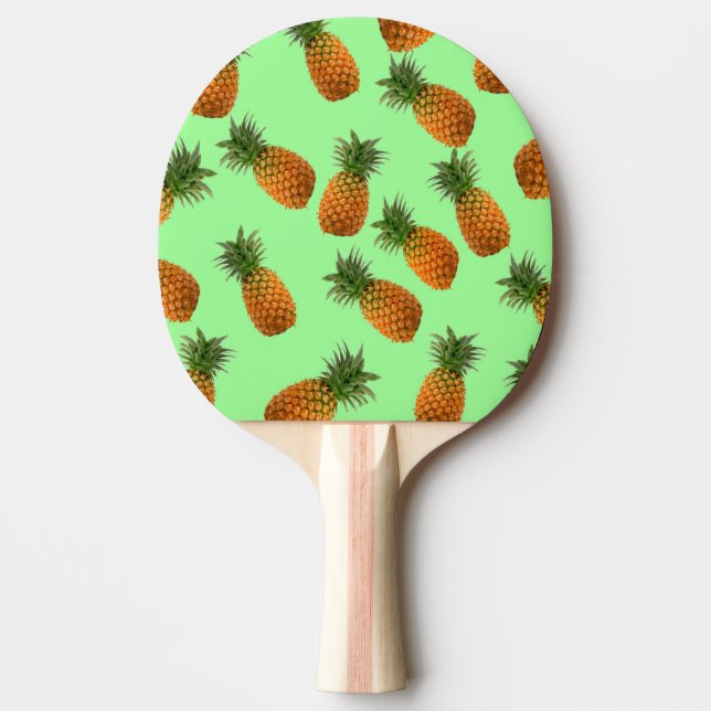 Ljus ananas - den gröna pingen Pong paddlar Pingisracket (Framsidan)