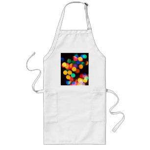 Ljus Apron Långt Förkläde