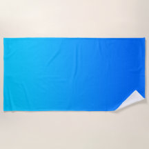 Ljus Aqua Himmelblå Ombre