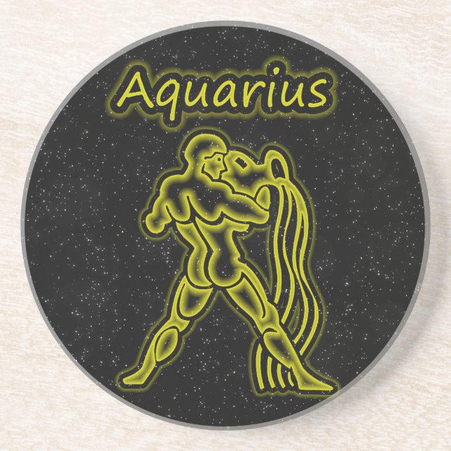 Ljus Aquarius Underlägg (Framsidan)
