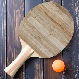 Ljus Askträ Wood Pingisracket
