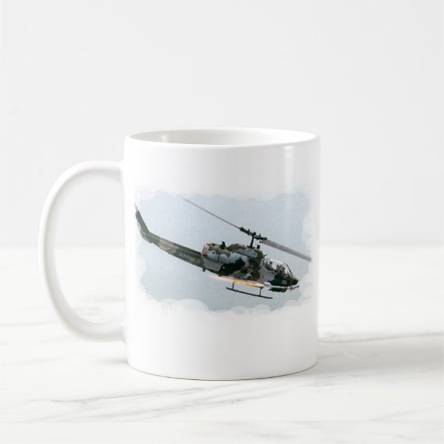 Ljus attack Squadron-367 för marin- helikopter Kaffemugg (Vänster)