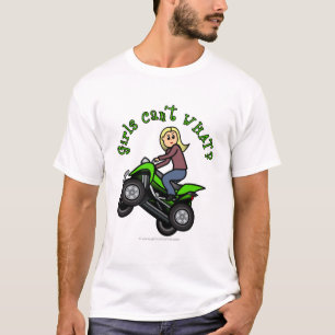 Ljus ATV  Fyra flickor med hjul Tee Shirt