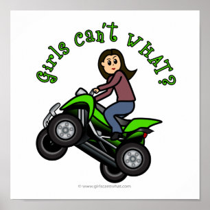 Ljus ATV   Fyra jaktflickor Poster