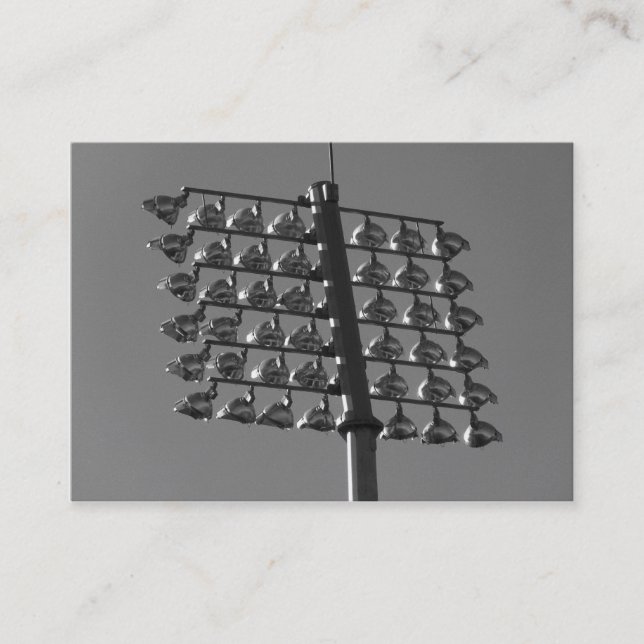 Ljus (B&W) Visitkort (Framsida)