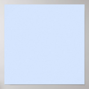 Ljus Baby blue Poster