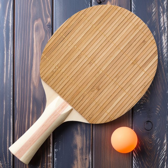 Ljus Bambu Matta Pingisracket (Skapare uppladdad)