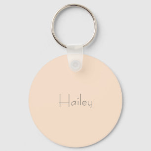 Ljus Bisquepersonlig Keychain Nyckelring