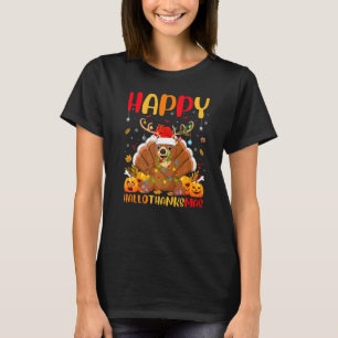 Ljus Björn Djur  Glad Björn Hellothanksmas T Shirt