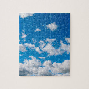 Ljus blå himmel pussel
