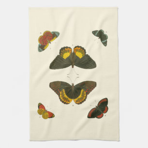 Ljus Butterflies by Pieter Cramer Kökshandduk
