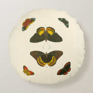 Ljus Butterflies by Pieter Cramer Rund Kudde
