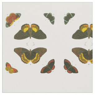 Ljus Butterflies by Pieter Cramer Tyg
