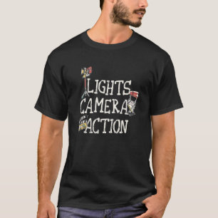 Ljus Camera Action film Director T Shirt