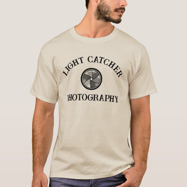 LJUS CATCHER FOTOGRAFI T SHIRT (Framsida)