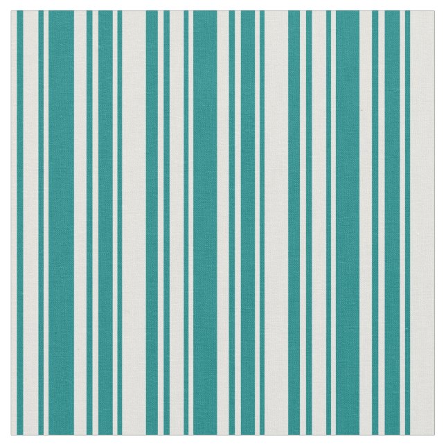 Ljus cyan och Färgad av gelé, lind/stripe Mönster Tyg (Närbild)