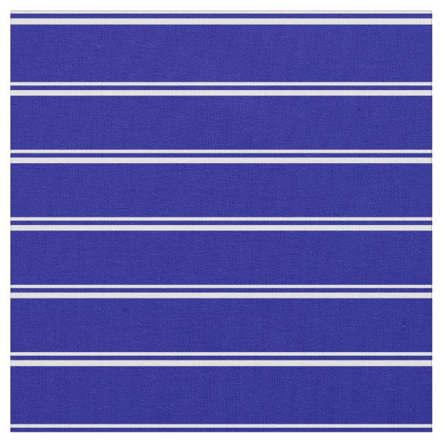 Ljus cyan och Mörk blått stripe/lind Mönster Tyg (Närbild)