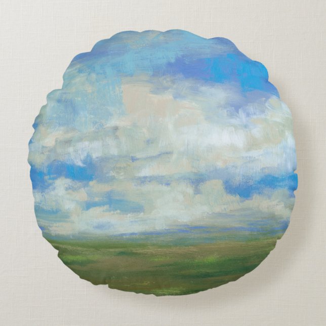 Ljus dag mig rund kudde (Framsidan)