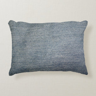 Ljus Denim Prydnadskudde