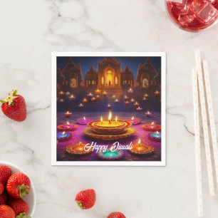 Ljus: Diwali Firande Pappersservett