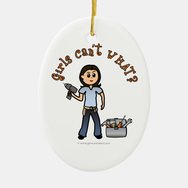 Ljus Do-it-Yourself Diva Julgransprydnad Keramik (Framsidan)