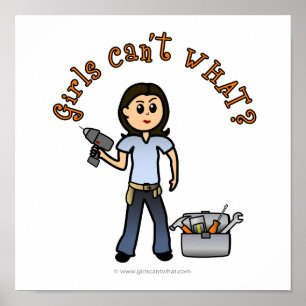 Ljus Do-it-Yourself Diva Poster