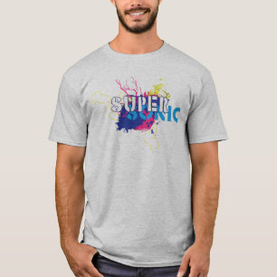 Ljus färg tee shirt