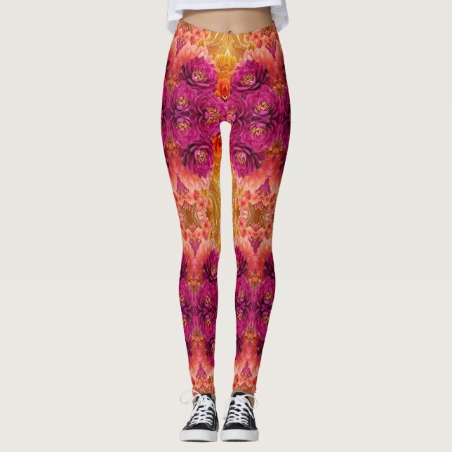 Ljus festival leggings (Framsida)
